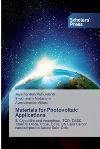 Cover for Muthurulandi · Materials for Photovoltaic (Book) (2019)