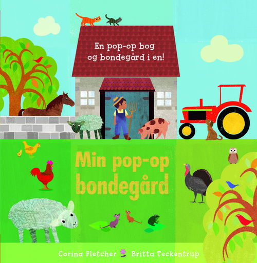 Cover for Corina Fletcher · Min pop-op bondegård (Cardboard Book) [1º edição] (2013)