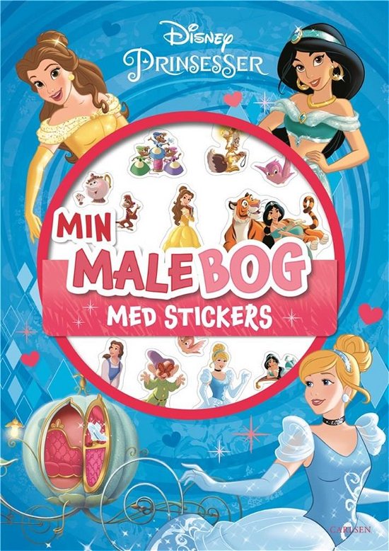 Disney Prinsesser: Malebog med klistermærker (kolli 6) - Disney - Boeken - CARLSEN - 9788711905456 - 14 januari 2019