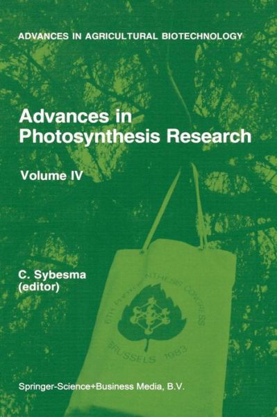 Advances in Photosynthesis Research: Proceedings of the Vith International Congress on Photosynthesis, Brussels, Belgium, August 1-6, 1983. - Advances in Agricultural Biotechnology (Taschenbuch) [Softcover Reprint of the Original 1st Ed. 1984 edition] (1984)