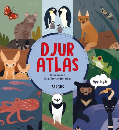 Cover for Anne McRae · Djuratlas (Hardcover Book) (2018)