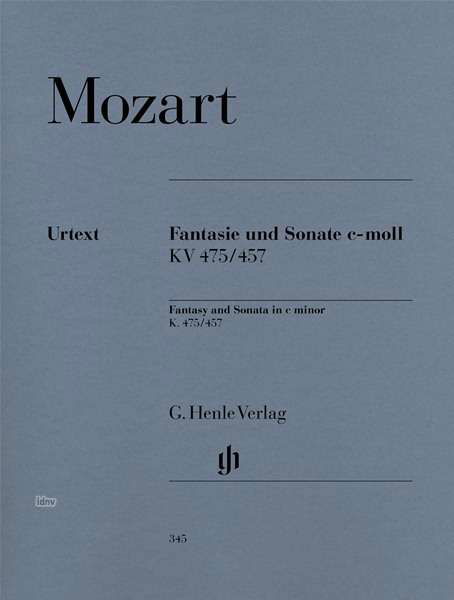 Fantasie / So.c-Moll.475/457.HN345 - Mozart - Boeken - SCHOTT & CO - 9790201803456 - 6 april 2018