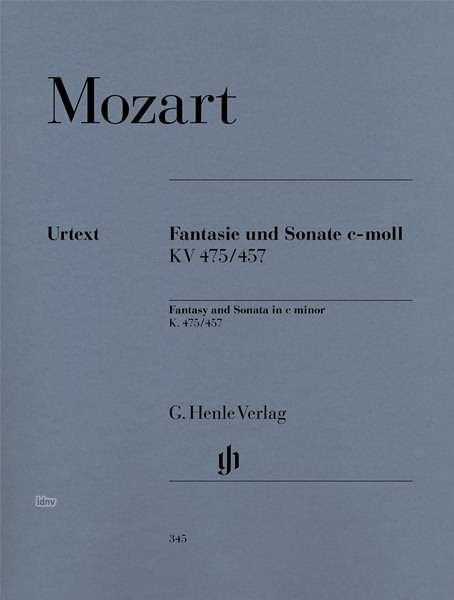 Cover for Mozart · Fantasie / So.c-Moll.475/457.HN345 (Bog) (2018)