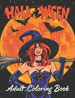 Cover for Michael Gray · Halloween Coloring Book for Adults: Halloween Adult Coloring Book for Men and Women (Paperback Book) (2021)