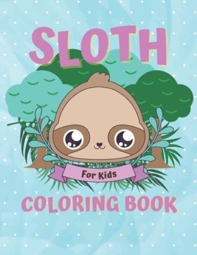 Cover for Compact Art · Sloth coloring books (Pocketbok) (2020)