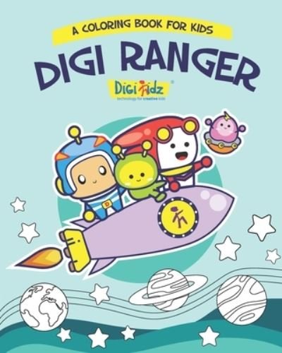 Cover for Digikidz Indonesia Digiranger Id · DIGI RANGER Coloring Book (Paperback Book) (2020)