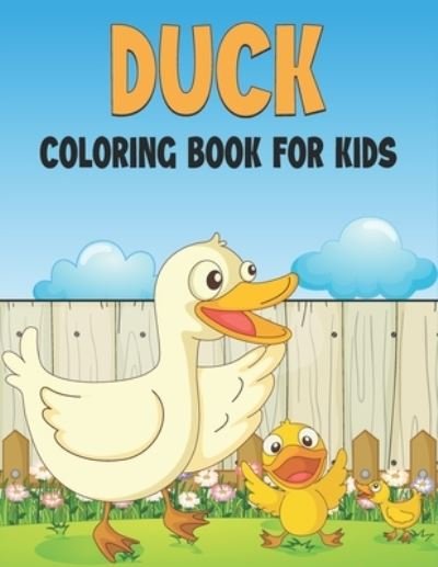 Cover for Rr Publications · Duck Coloring Book For Kids (Pocketbok) (2021)