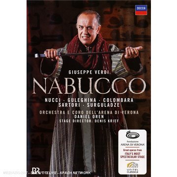 Nabucco - Nucci / Guleghina / Verona - Elokuva - Classical - 0044007432457 - maanantai 3. joulukuuta 2007