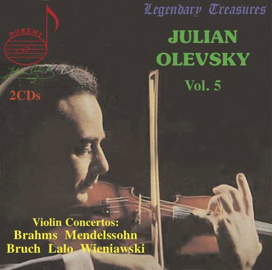 Violin Concertos - Brahms / Olevsky - Musik - DRI - 0061297805457 - 17 augusti 2018