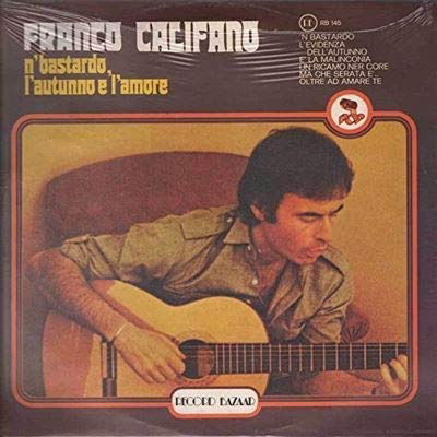 Cover for Franco Califano  · 'N Bastardo (VINYL)