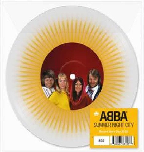 Cover for Abba · Summer Night City (7&quot;) [Reissue edition] (2018)