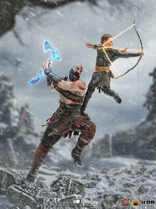 Cover for Iron Studios · God of War BDS Art Scale Statue 1/10 Kratos &amp; Atre (Zabawki) (2023)