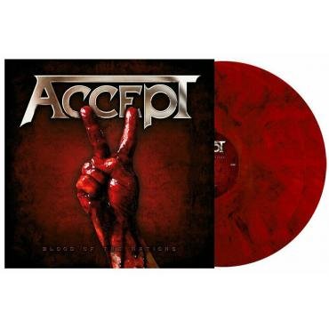 Cover for ACCEPT · Blood of the Nations (LP) [Red-Black Marbled edition] (2022)