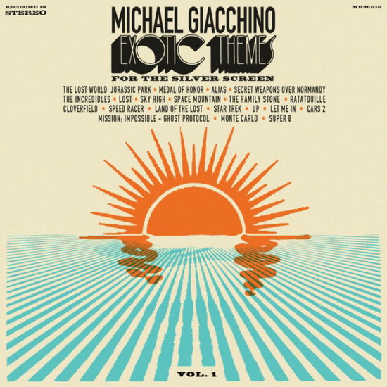 Cover for Michael Giacchino · Exotic Themes From The Silver Screen / Volume One (Hawaiian Sunrise Vinyl) (LP) (2024)