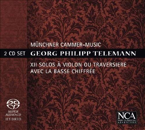 Telemann: XII Solos a Violin - Münchener Kammer Musik - Musiikki - NCA - 0885150601457 - 