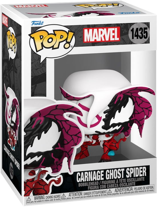 Cover for Pop Marvel Comics Carnageized · Funko Pop Marvel Comics Carnageized Ghost Spider (Funko POP!) (2024)
