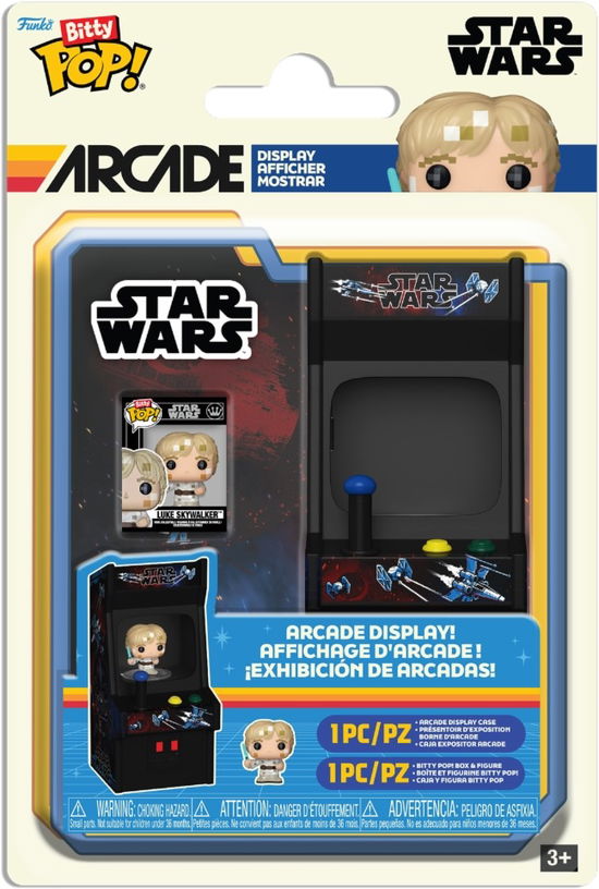 Cover for Bitty Pop Arcade Cabinet Star Wars · Bitty Pop Arcade Cabinet Star Wars Luke 8 Bit (Funko POP!) [8 bit edition] (2025)