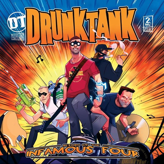 Return Of The Infamous Four - Drunktank - Muzyka - MORNING WOOD - 2090405350457 - 26 sierpnia 2019