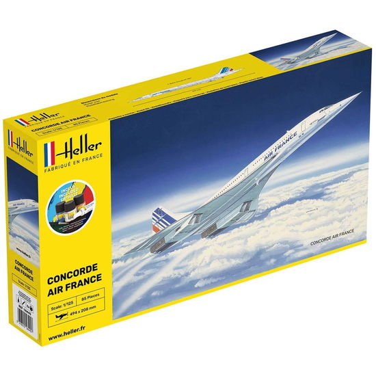 Cover for Heller · 1/125 Starter Kit Concorde Air France (Speelgoed)