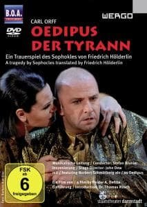 Orffoedipus Der Tyrann - Darmstadt Theatre Orblunier - Movies - WERGO - 4010228085457 - April 29, 2016