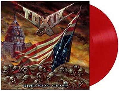 Cover for Toxik · Breaking Clas$ (Red Vinyl) (LP) [Reissue edition] (2023)