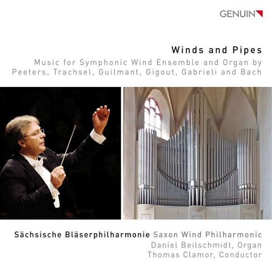 Cover for Bach / Gabrieli / Clamor · Winds &amp; Pipes (CD) (2016)
