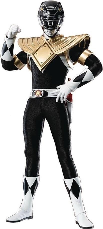 Figzero Dragon Shield Black Ranger 1/6 Scale Figur - Threezero - Merchandise -  - 4895250807457 - 16 februari 2024