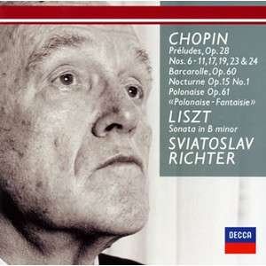 Chopin: Preludes / Barcarole Etc - Chopin / Richter,sviatoslav - Musique - DECCA - 4988005875457 - 10 août 2018