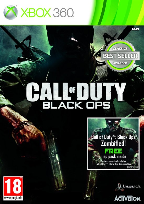 Cover for Activision Blizzard · Call of Duty: Black Ops (CLASSICS) (XBOX ONE COMPATIBLE) (DELETED TITLE) (X360) (2011)