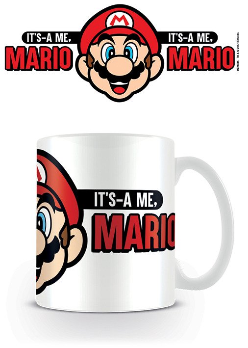 Cover for Nintendo · Nintendo - It's Me Mario Mug (Legetøj) (2019)
