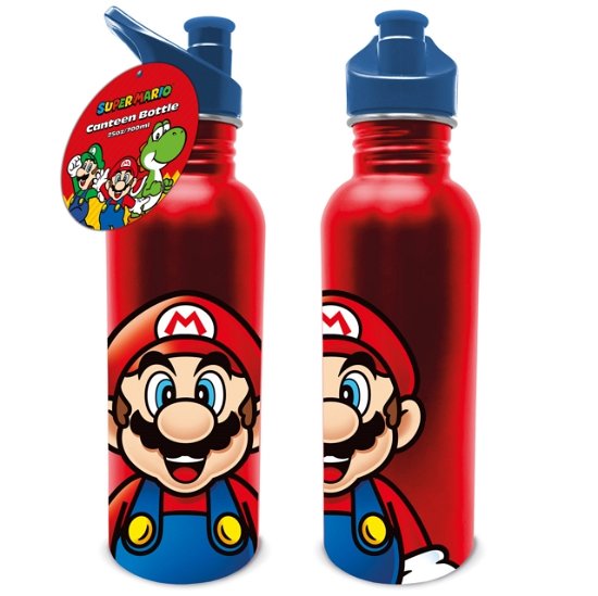 Cover for Super Mario · Super Mario (Mario) Metal 25oz/700ml Metal Canteen Drinks Bottle (Paperback Book) (2023)