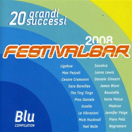 Cover for Artisti Vari · FESTIVALBAR 2008 (blu) (CD)