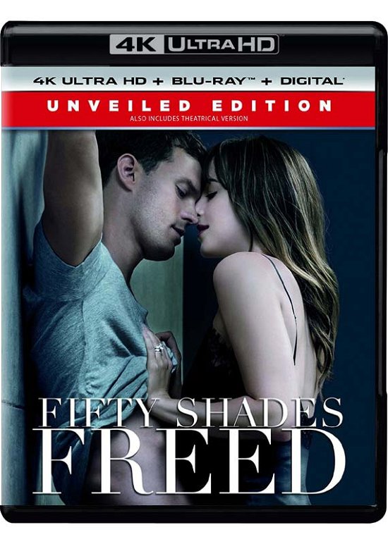 Cover for Fifty Shades Freed (4K Blu-ray) · Fifty Shades Freed (4K Ultra HD) (2018)