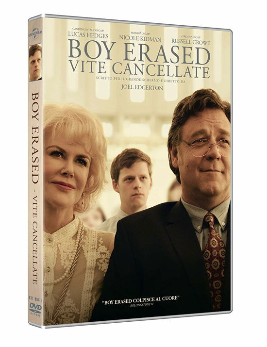 Boy Erased - Vite Cancellate - Russell Crowe,lucas Hedges,nicole Kidman - Filmes - UNIVERSAL PICTURES - 5053083189457 - 28 de agosto de 2019