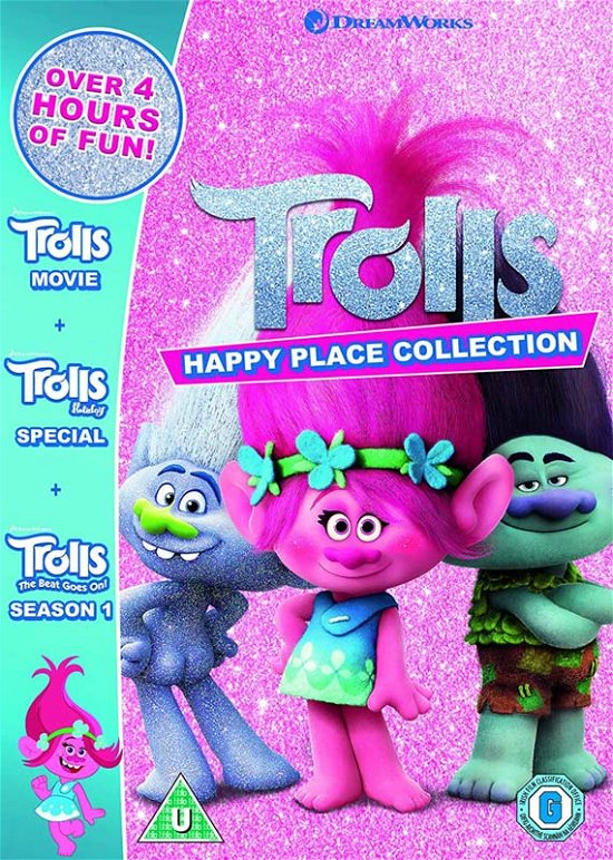 Cover for Trolls - Happy Place Collectio · Trolls - The Beat Goes On Season 1 (DVD) (2019)