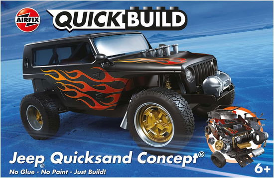 Cover for Airfix · Airfix - Quickbuild Jeep Quicksand Concept (11/22) * (Leketøy)