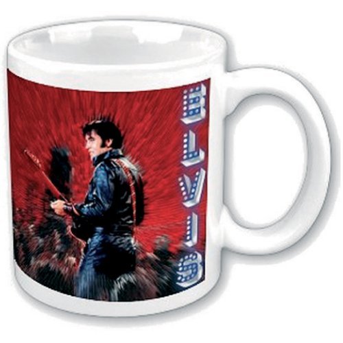 Cover for Elvis Presley · Elvis Presley Boxed Standard Mug: Shine (Mug) [White edition] (2010)