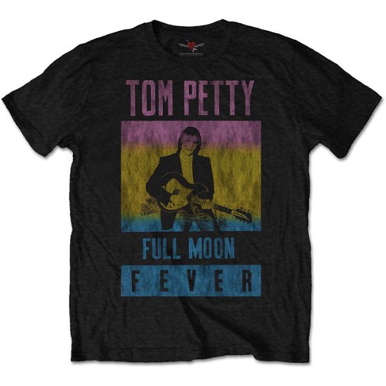 Tom Petty & The Heartbreakers Unisex T-Shirt: Full Moon Fever - Tom Petty & The Heartbreakers - Produtos -  - 5056561088457 - 