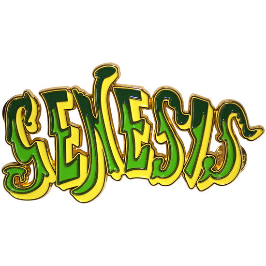 Cover for Genesis · Genesis Pin Badge: Green Classic Logo (Badge) (2025)