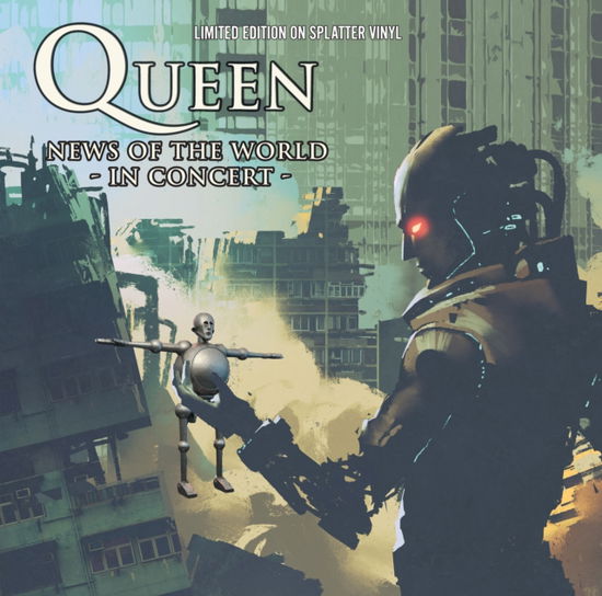 Cover for Queen · Under Pressure In America / Notw In Concert (Splatter Vinyl) (LP) (2025)