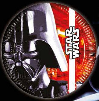 Cover for Star Wars · Star Wars - 8 Piatti Cm 23 (Leksaker)