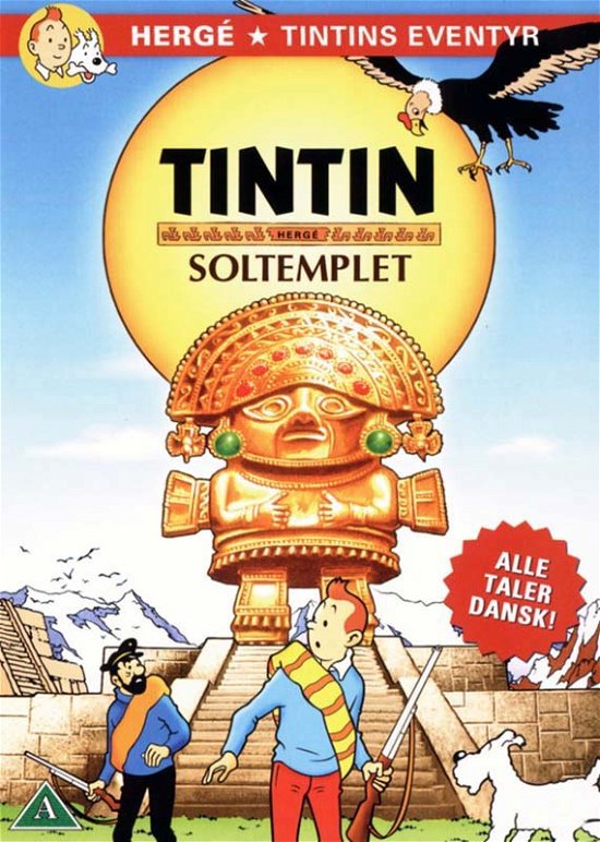 Cover for Tintin · Tintin og Soltemplet (DVD) (2015)