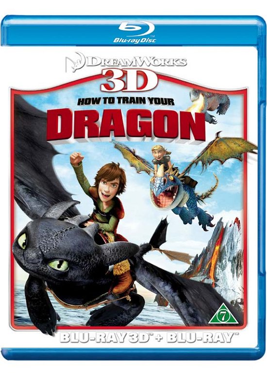 Cover for Sådan Træner Du Din Drage - 3D · How to Train Your Dragon (3D Blu-ray/BD) (2016)