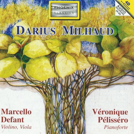 Sonata X Vl, Sonate X Vla Nn.1 E 2, - Darius Milhaud - Music - PHOENIX - 8018824001457 - 