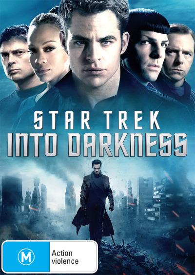 Cover for Pine, Chris, Quinto, Zachary, Saldana, Zoe, Urban, Karl, Cumberbatch, Benedict, Cho, John, Pegg, Simon · Star Trek: into Darkness (DVD) (2013)