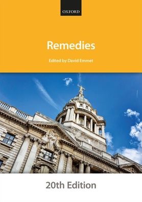 Cover for The City Law School · Remedies - Bar Manuals (Paperback Book) [20 Revised edition] (2020)