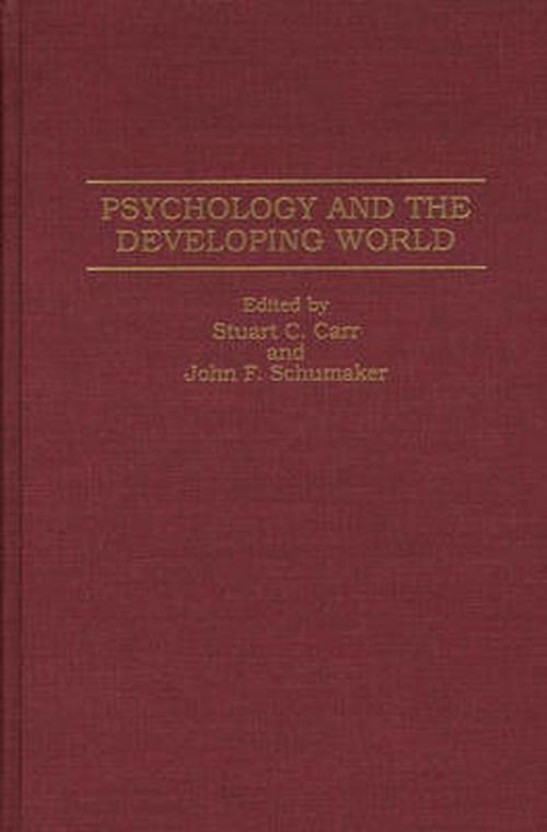 Cover for Stuart C. Carr · Psychology and the Developing World (Hardcover Book) (1996)