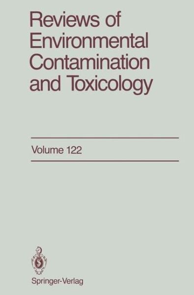 Cover for Ware · Reviews of Environmental Contamina (Book)