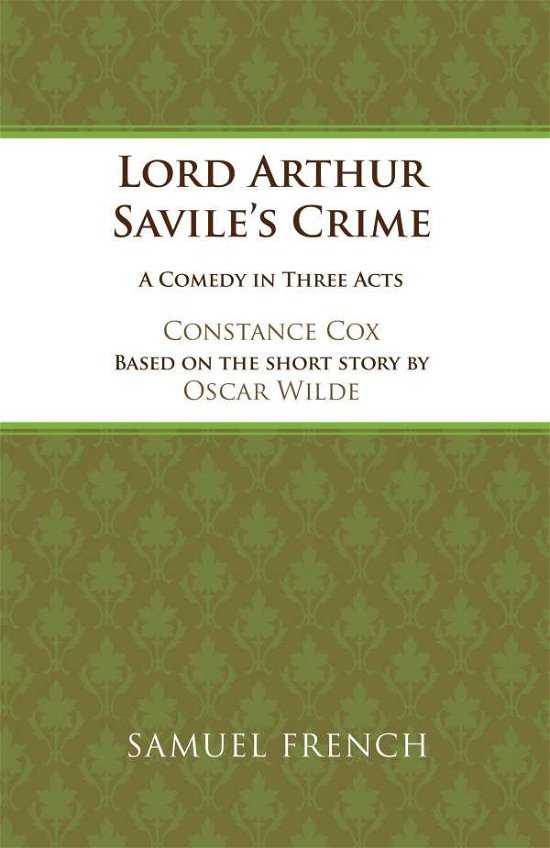 Cover for Oscar Wilde · Lord Arthur Savile's Crime - Acting Edition S. (Pocketbok) [Illustrated edition] (1963)