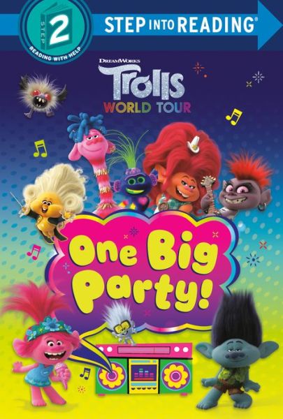 Cover for Elle Stephens · One Big Party! (DreamWorks Trolls World Tour) (Hardcover Book) (2020)